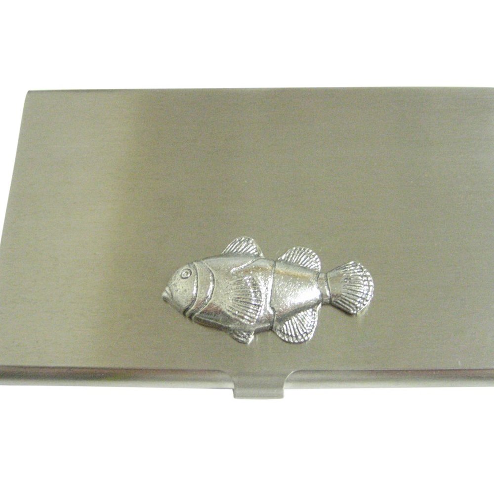 Textured Clownfish Business Card Holder